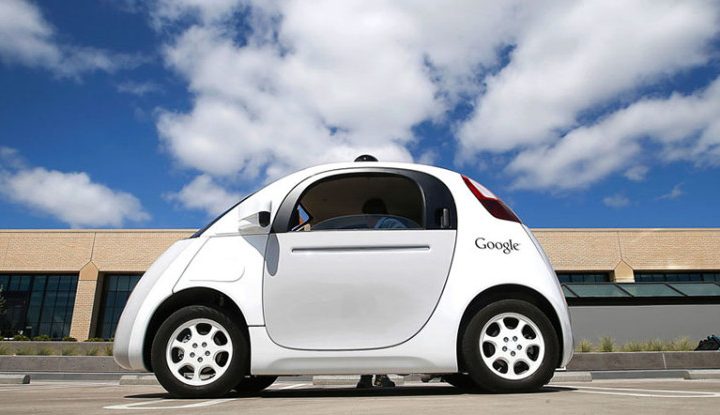google zelfrijdende auto 