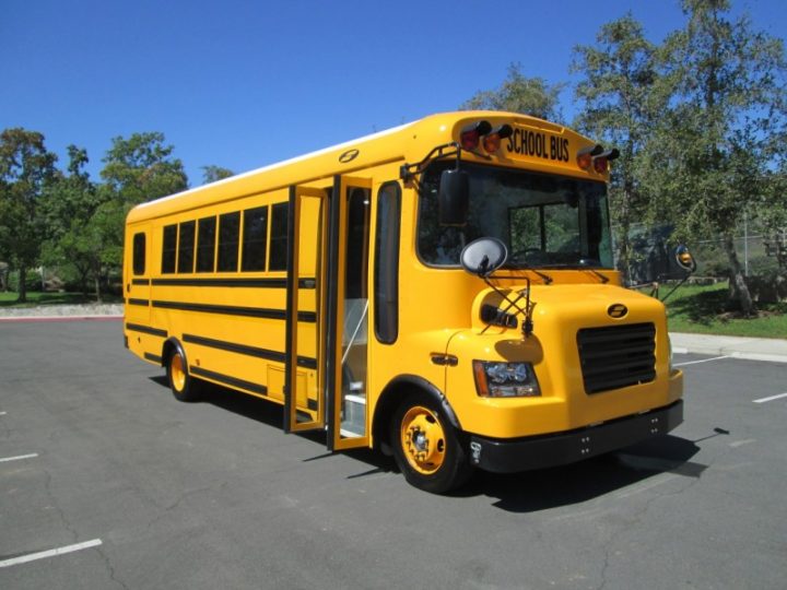Elektrische schoolbus - USA 