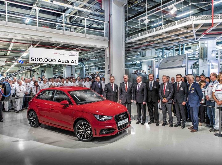 Audi Vorst Brussel productie A1 