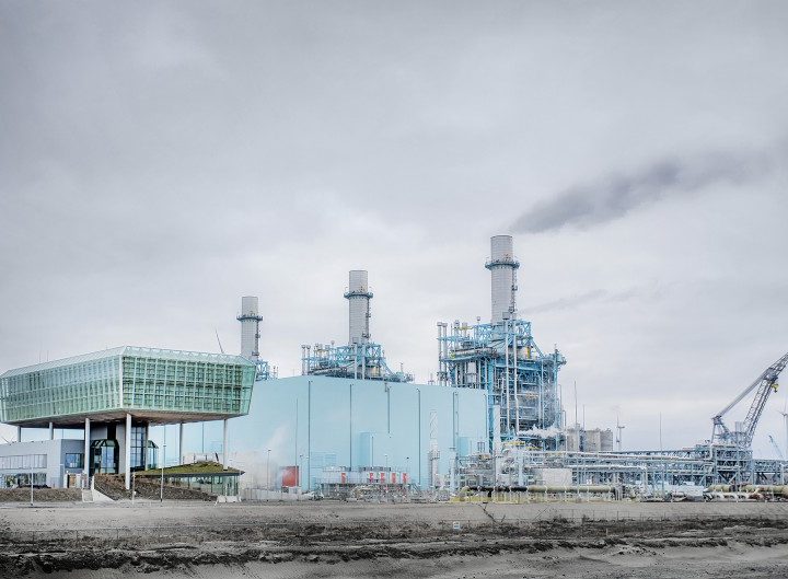 Nuon Magnum energiecentrale gasgestookt Eemshaven 