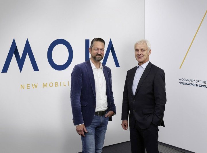 VW komt met zelfstandige mobiliteitsdiensten-tak MOIA