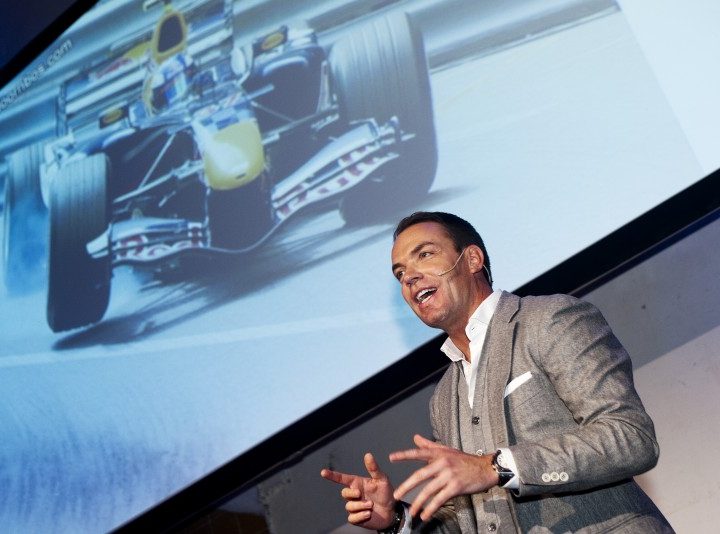 Formule 1-insider Robert Doornbos speciale gast tijdens Auto Prof managementmiddag