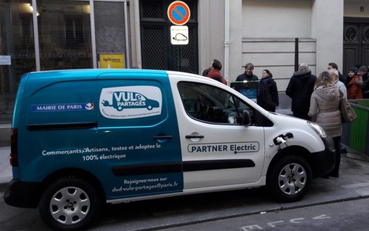 VuLe Partagés: autodelen voor bedrijven in Parijs
