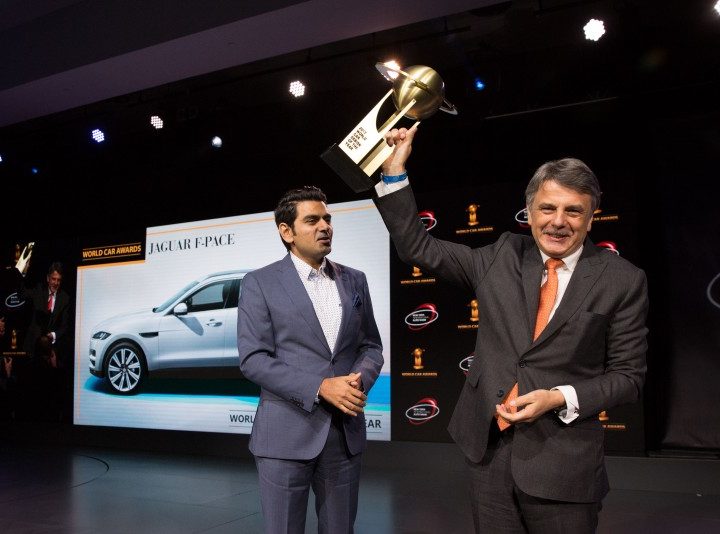 Dubbelslag voor Jaguar: F-Pace wint 2017 World Car én World Car Design of the Year