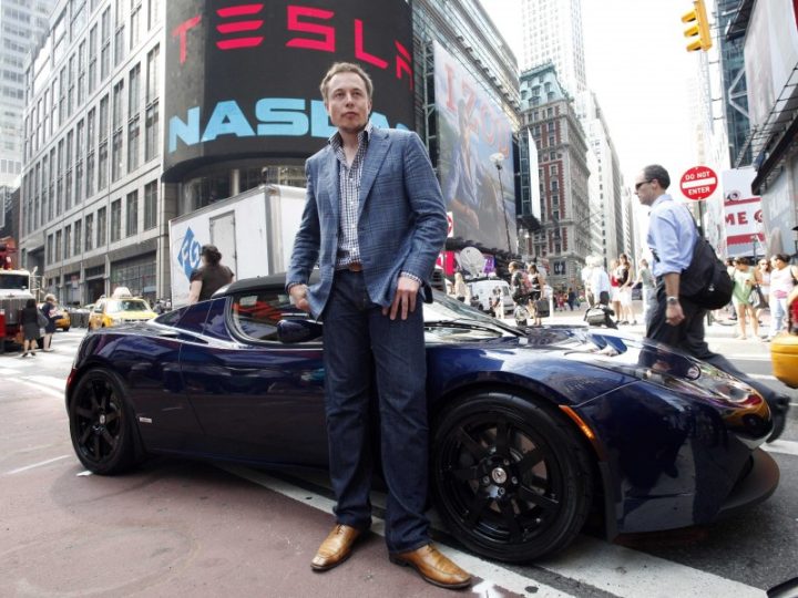 Tesla even derde autobedrijf ter wereld
