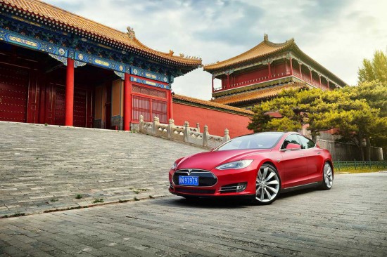 Tesla naar China