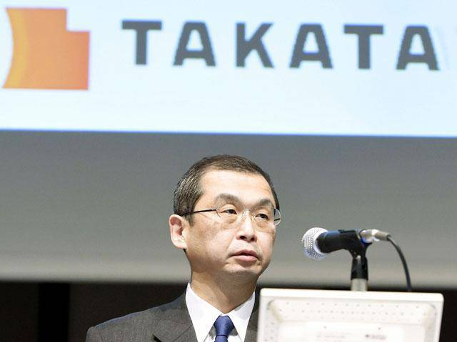 Takata: gecondoleerd maar geen excuus