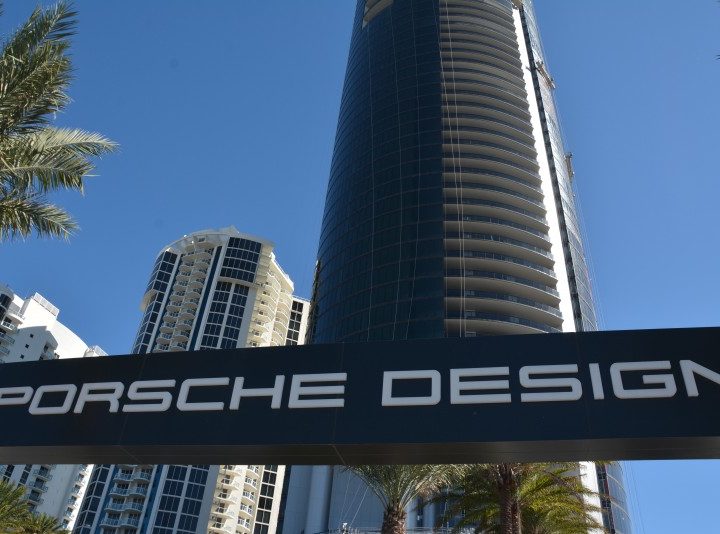 Porsche Tower Miami beschermt luxe auto’s tegen Irma