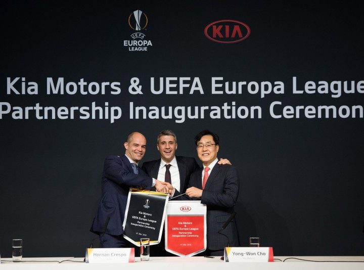 Kia Motors nieuwe official partner van UEFA Europa League 