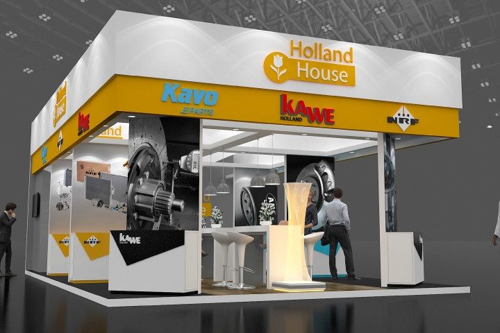 KAWE, Kavo Parts en NRF weer met Holland House naar Automechanika Dubai
