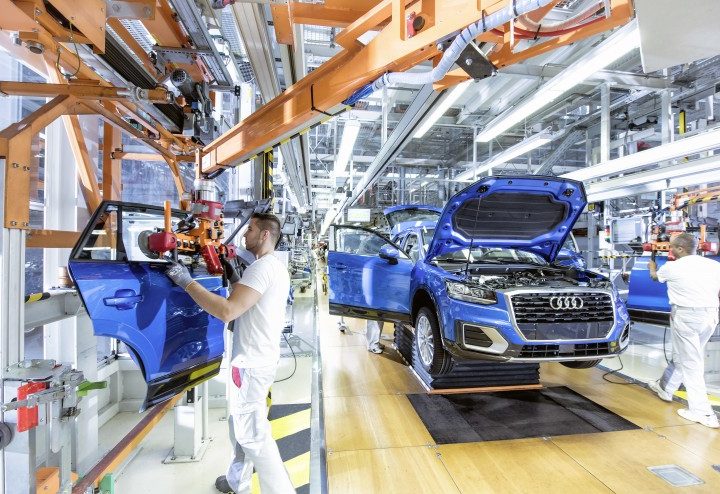 Audi zet mes in Duitse personeelsbestand
