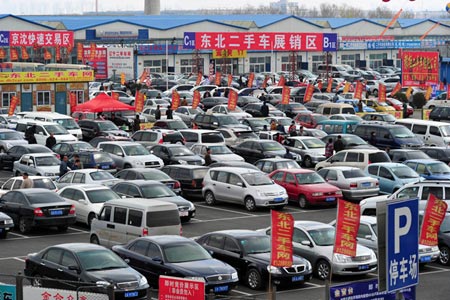 Chinese automarkt stort 80% in