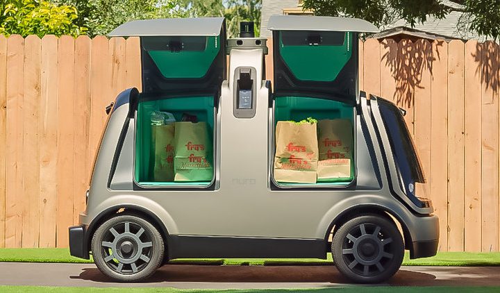 Softbank investeert in automatische bestelwagentjes