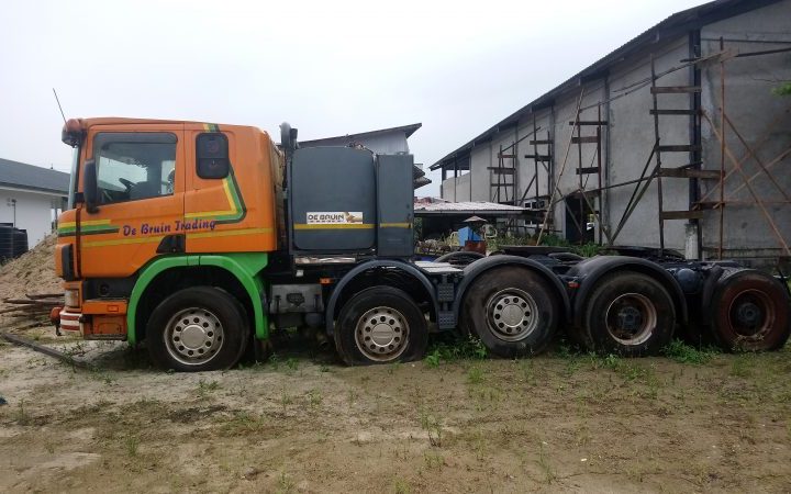 Nederlandse trucks vinden tweede leven in Suriname