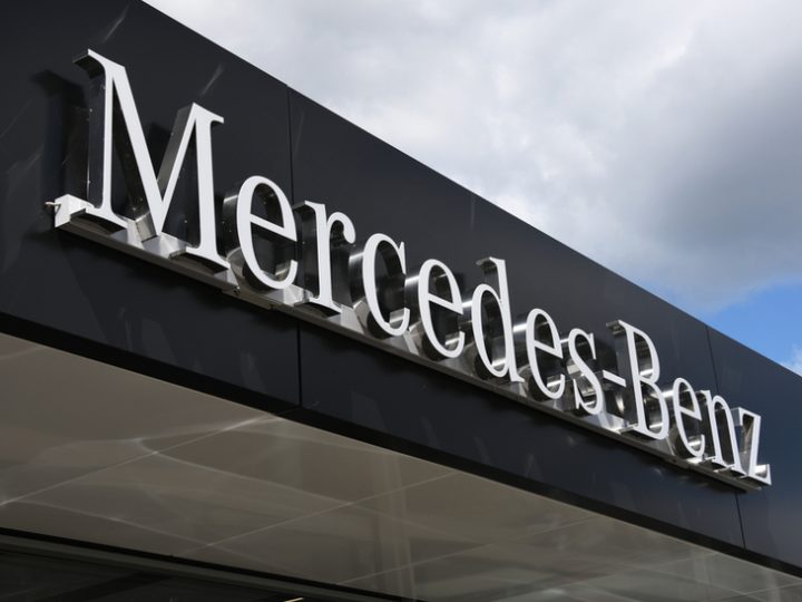mercedes logo shuttertstock